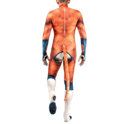 CosplayDogs Combinaison Cosplay Chien Wild Dog Orange